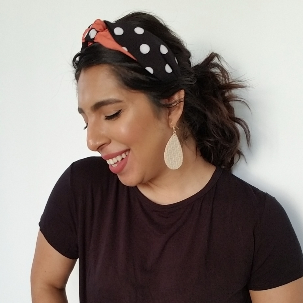 RADICAL WRITER BASKET DROP EARRINGS - Picture 4 of 5